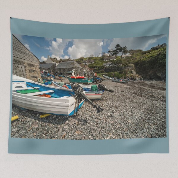 Item preview, Cadgwith Fishing Boats  designed and sold by hawkie.