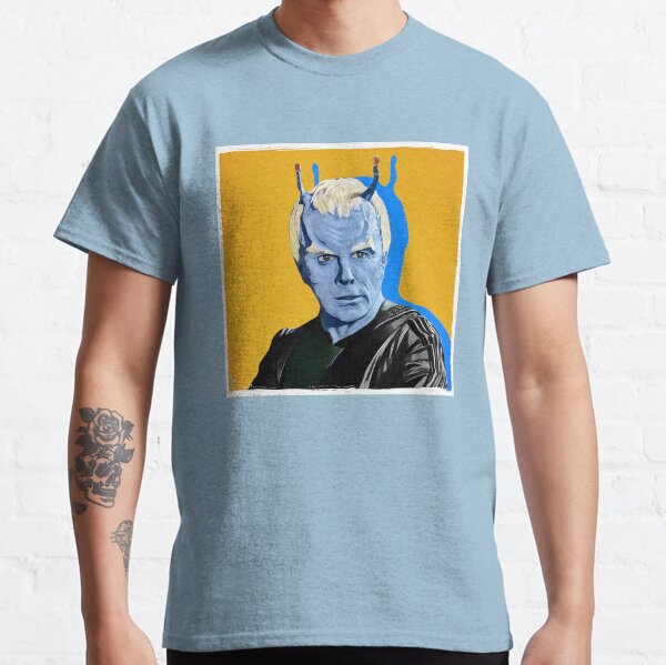 Commander Jeffrey in Blue Fan Art Classic T-Shirt