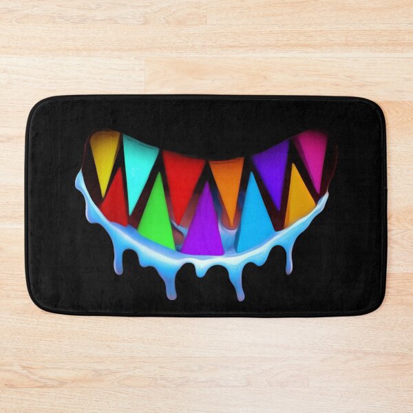 Item preview, 6ix9ine shark teeth colorful designed and sold by Nishad4.