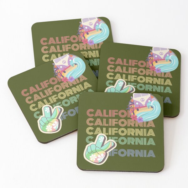 Item preview, California Retro Hippy Design designed and sold by Wildjourne.