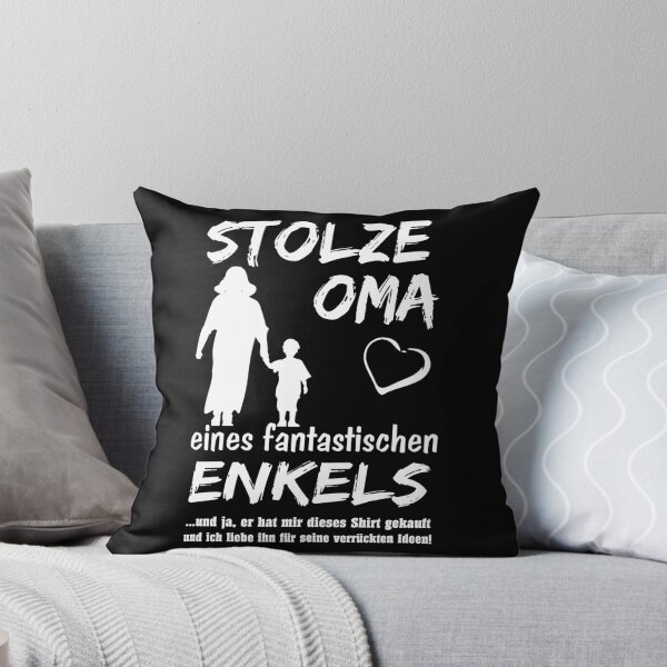 Item preview, Proud grandma grandson designed and sold by Shirt-Scheune.