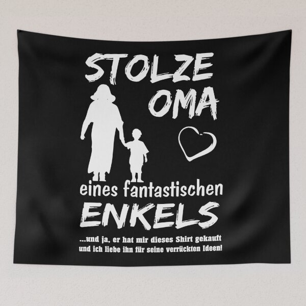 Item preview, Proud grandma grandson designed and sold by Shirt-Scheune.
