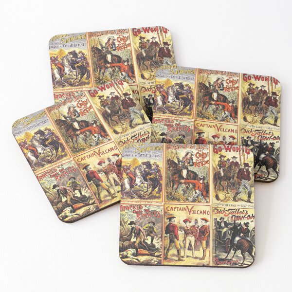 Item preview, #5 Vintage Wild West America Show Montage Ephemera  Comic designed and sold by WizardsWorld.