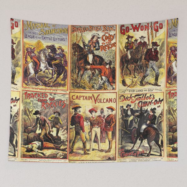 Item preview, #5 Vintage Wild West America Show Montage Ephemera  Comic designed and sold by WizardsWorld.