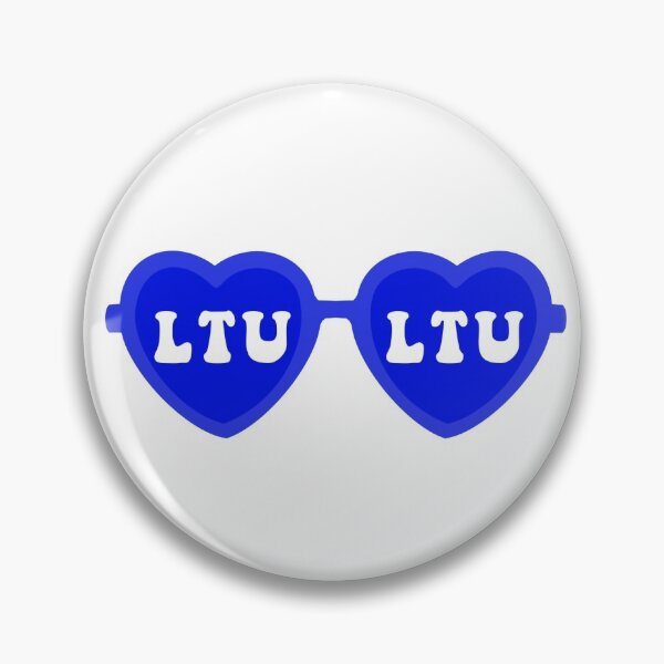 Item preview, ltu blue heart glasses designed and sold by shopsanguine.