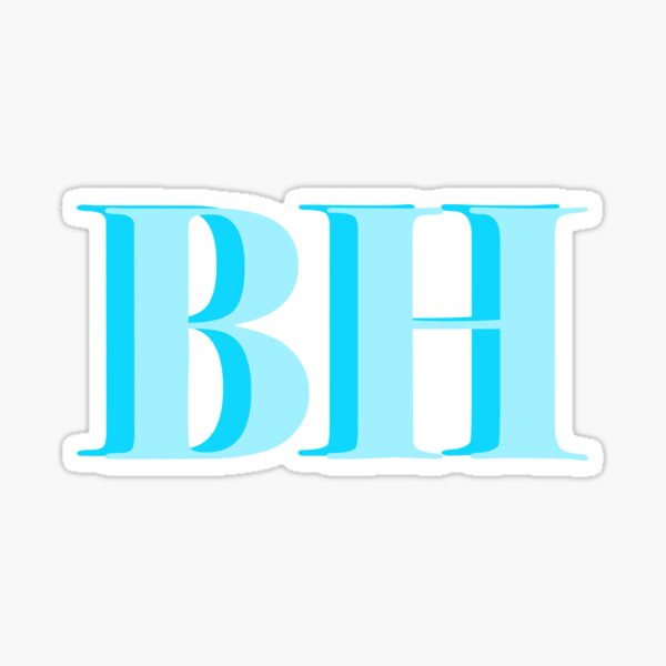 Item preview, BH - Baruch Hashem in Blue designed and sold by shtkthtstks.