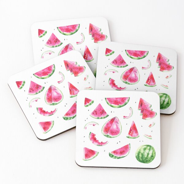 Item preview, hand drawn watermelon illustration designed and sold by TatianaKa.