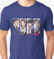 Camiseta ajustada Ace Attorney Panels