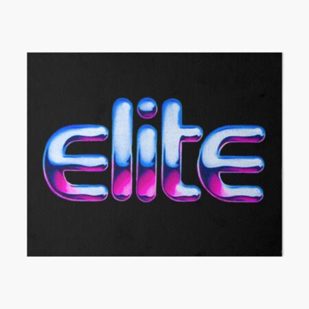 Elite (Pink) Art Board Print