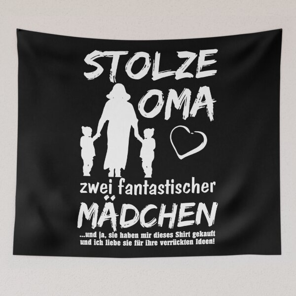 Item preview, Proud grandma granddaughters designed and sold by Shirt-Scheune.