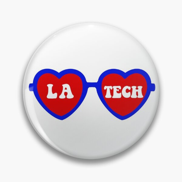 Item preview, la tech red and blue heart glasses designed and sold by shopsanguine.