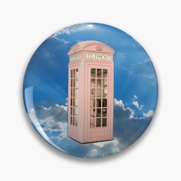 Item preview, pink phone booth designed and sold by Gossip Rag.