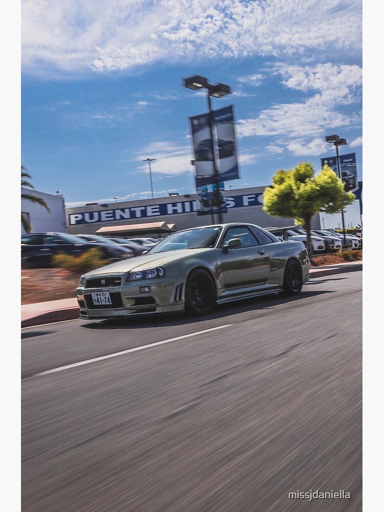 スカイラインGTR M-spec BNR34 ポスター