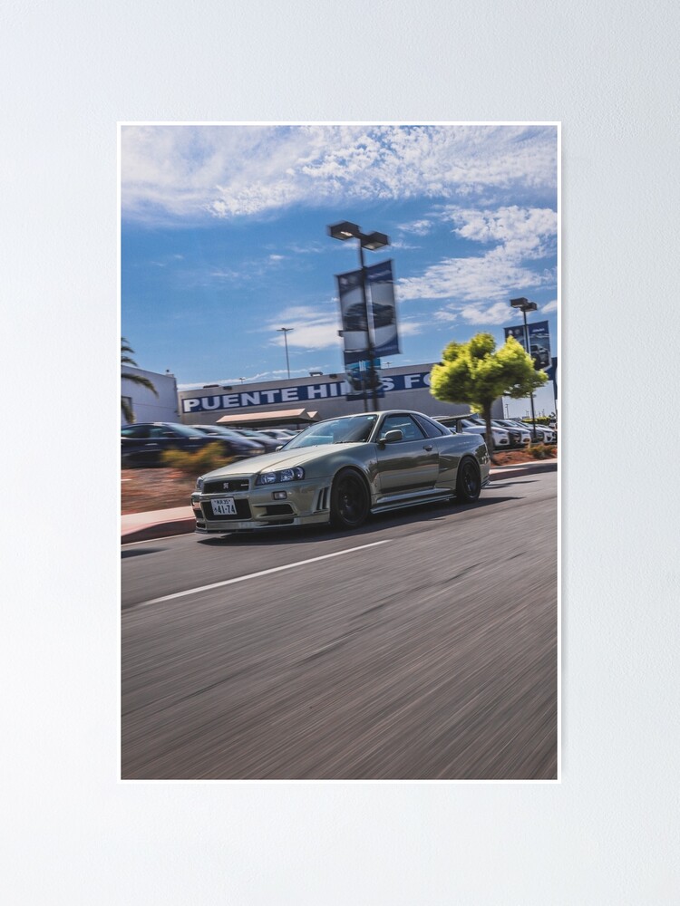 スカイラインGTR M-spec BNR34 ポスター スカイラインGTR M-spec BNR34 ポスター