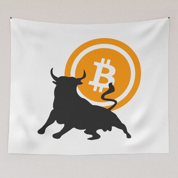 Item preview, Bitcoin Bull designed and sold by WinningUniverse.
