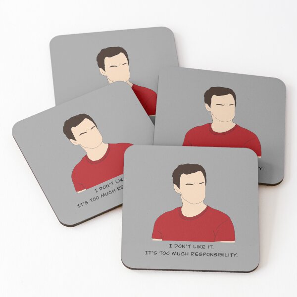 Item preview, Nick - It's Too Much Responsibility - Grey designed and sold by Shoomoodle.