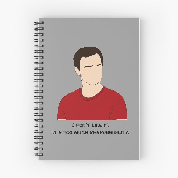 Item preview, Nick - It's Too Much Responsibility - Grey designed and sold by Shoomoodle.