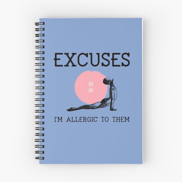 Item preview, Excuses I'm Allergic To Them designed and sold by RiseandShineTee.