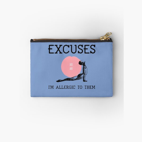 Item preview, Excuses I'm Allergic To Them designed and sold by RiseandShineTee.