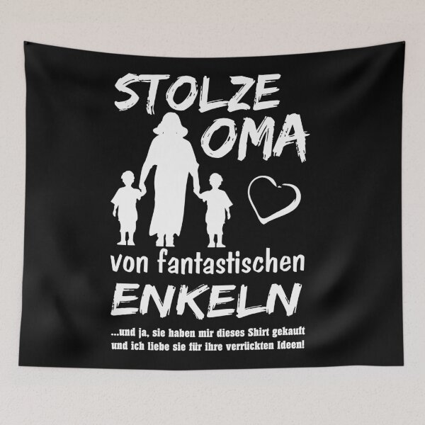 Item preview, Proud grandma grandson designed and sold by Shirt-Scheune.