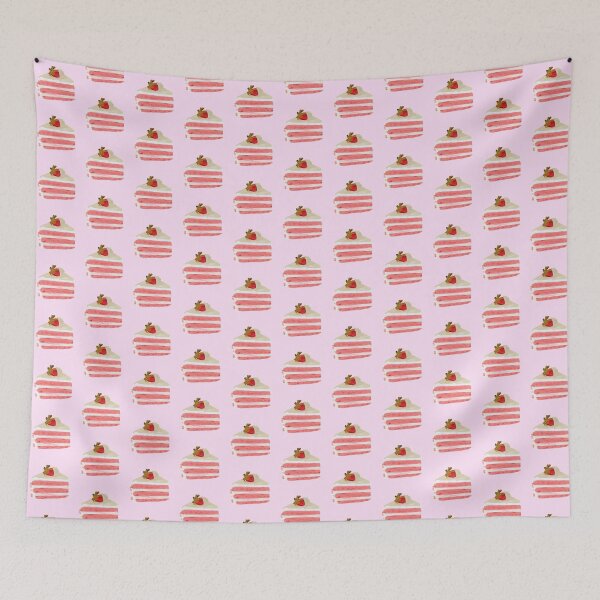 Item preview, Strawberry cake designed and sold by Merchant04.