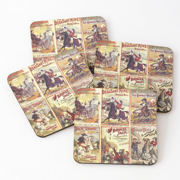 Item preview, #6 Vintage Wild West America Show Montage Ephemera Comic designed and sold by WizardsWorld.