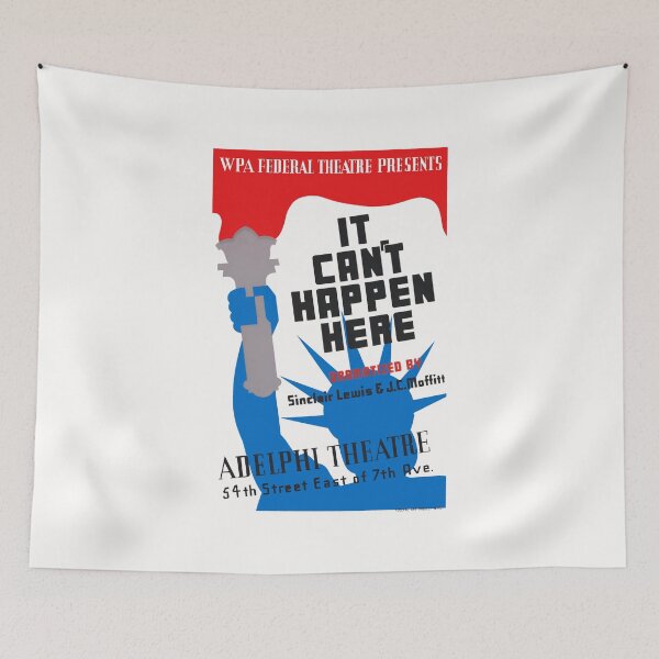 Item preview, It Can't Happen Here - Federal Theatre Project - 1937 WPA designed and sold by warishellstore.