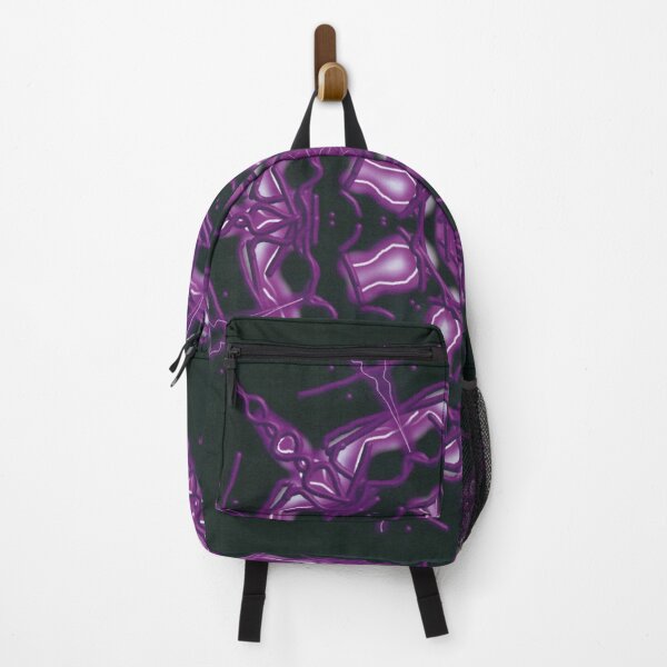 Item preview, Purple neon Kaleidoscope on black designed and sold by Jennifer Mosher.