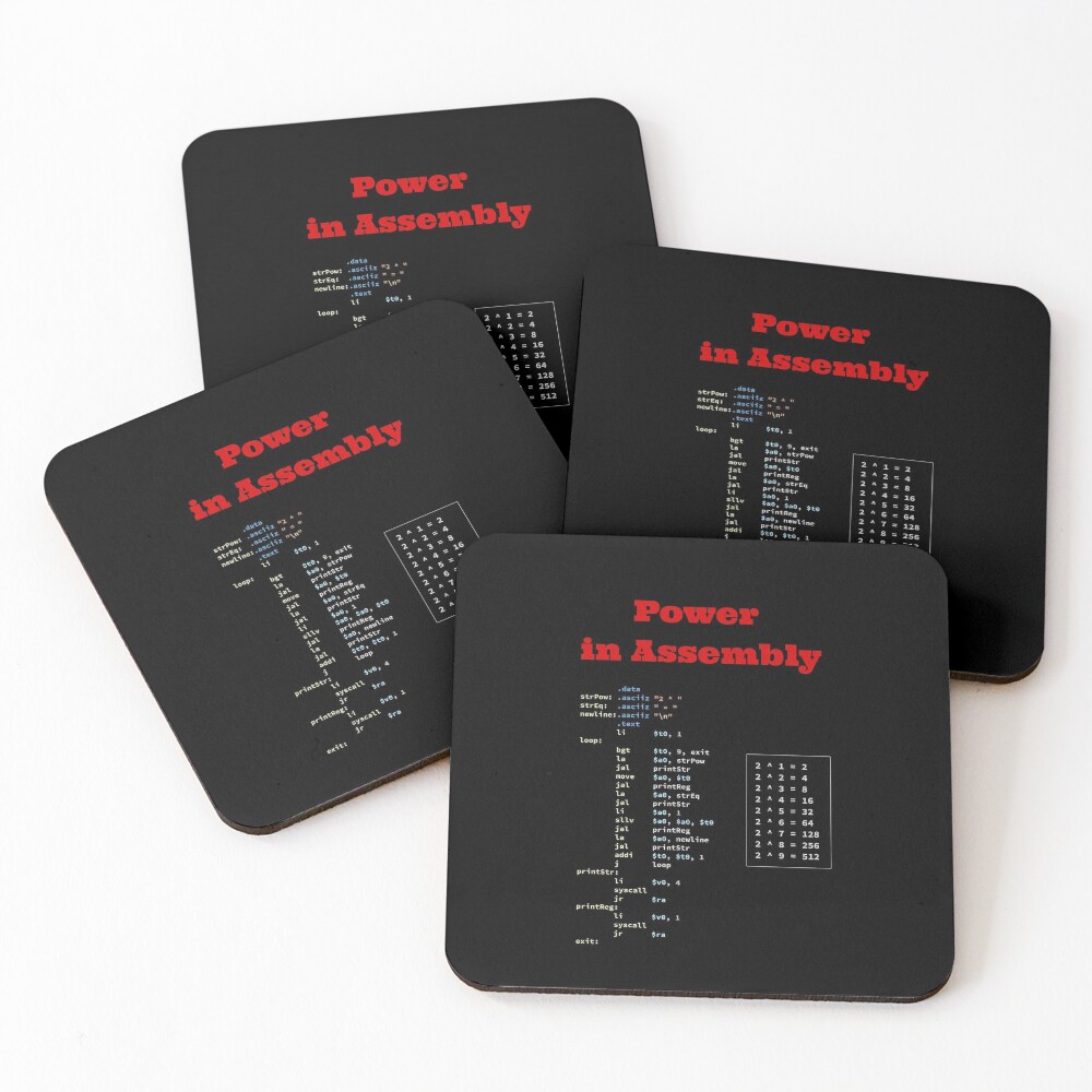 Item preview, Coasters (Set of 4) designed and sold by Max-Wear.
