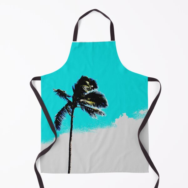 Item preview, Palm Tree Island Blue Sky With Beach and a Tropical Miami Vibe designed and sold by CottoVerdi.