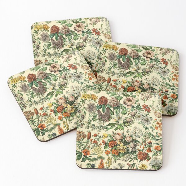 Item preview, Adolphe Millot Fleurs Vintage Flowers designed and sold by Epitome Girl.
