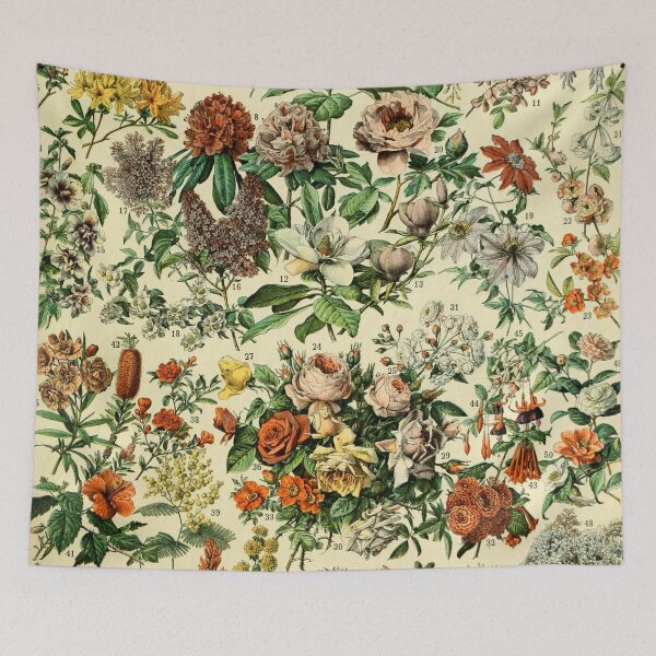 Item preview, Adolphe Millot Fleurs Vintage Flowers designed and sold by Epitome Girl.