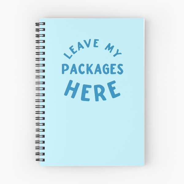 Item preview, Leave my packages here designed and sold by jazzydevil.