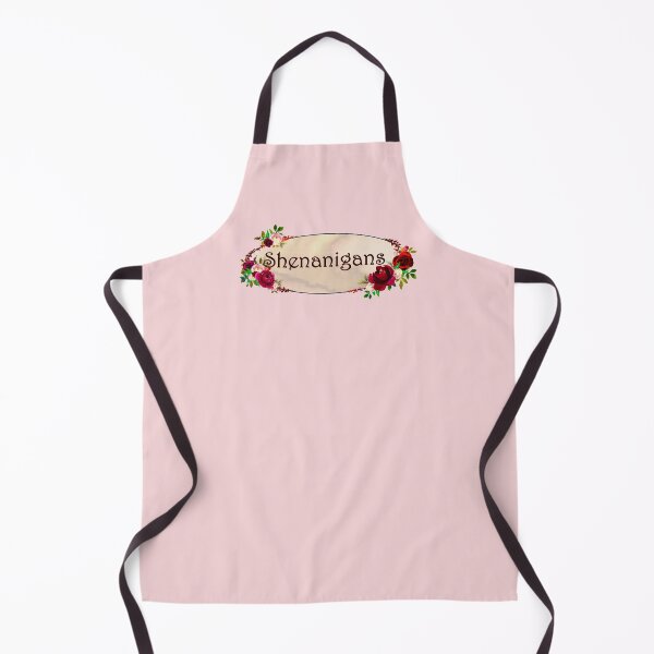 Item preview, "Shenanigans" Red Floral Oval Frame designed and sold by Bumblefuzzies.