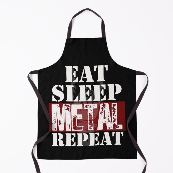 Item preview, Eat, Sleep, Metal, Repeat designed and sold by ShirtheadDesign.