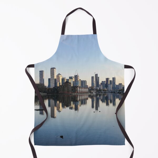Item preview, London Canary wharf skyline seen from Surrey Quays docklands designed and sold by am-mantilla2156.