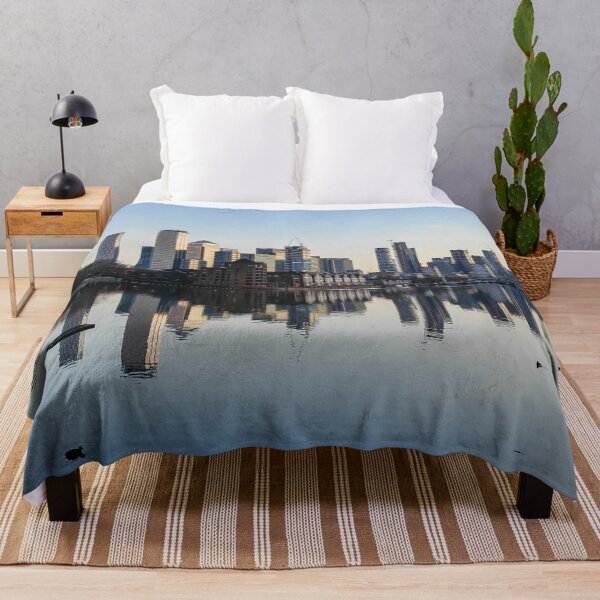 Item preview, London Canary wharf skyline seen from Surrey Quays docklands designed and sold by am-mantilla2156.