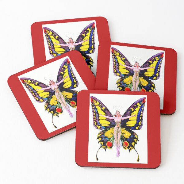 Item preview, BUTTERFLY : Vintage 1922 Flapper Advertising Print designed and sold by posterbobs.