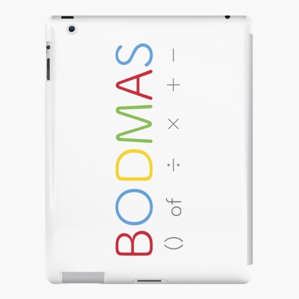 BODMAS - Math Rules iPad Snap Case
