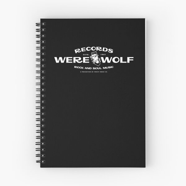 Item preview, Werewolf Records – White Logo designed and sold by frighthouseco.