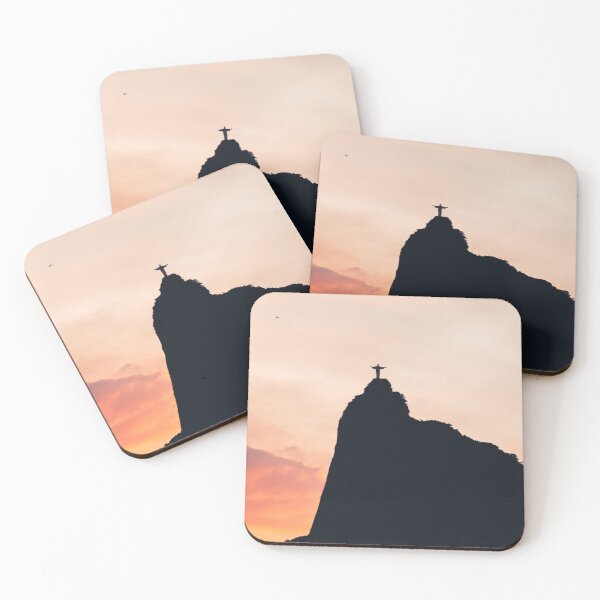 Item preview, Rio de Janeiro, Cristo redentor sunset designed and sold by FelipeWork10.