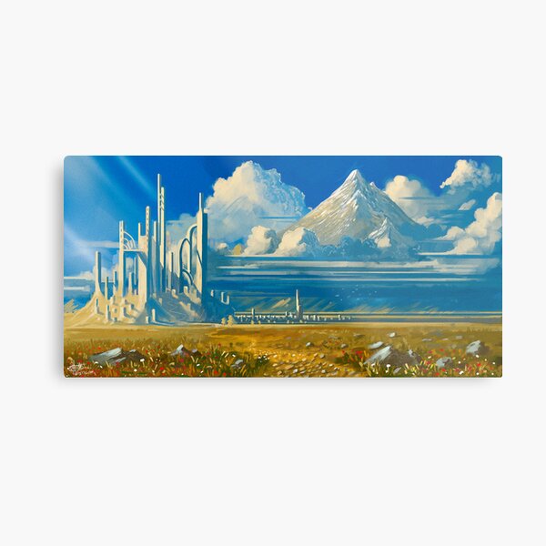 White Kingdom Metal Print