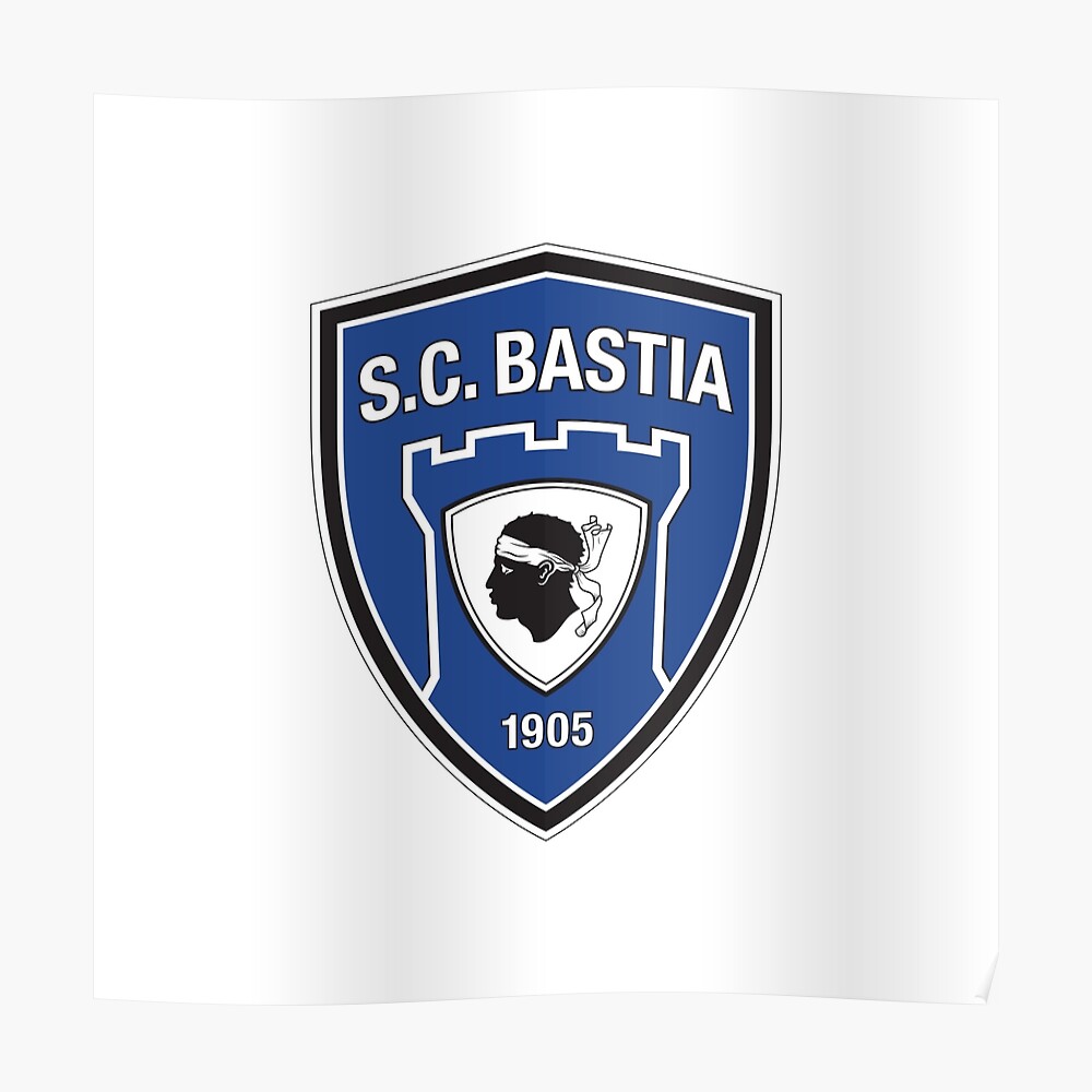 Sporting Club Bastiais Sc Bastia Mask By Gio310 Redbubble