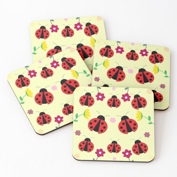 Item preview, Ladybug Pattern (Yellow) designed and sold by bunhuggerdesign.