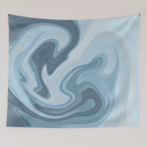 Item preview, Blue Green Waves designed and sold by FMDESYGN-HOUSE.