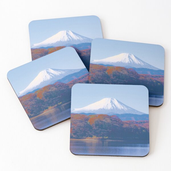 Item preview, Across the Lake to Mount Fuji Volcano designed and sold by PlanetPrints.