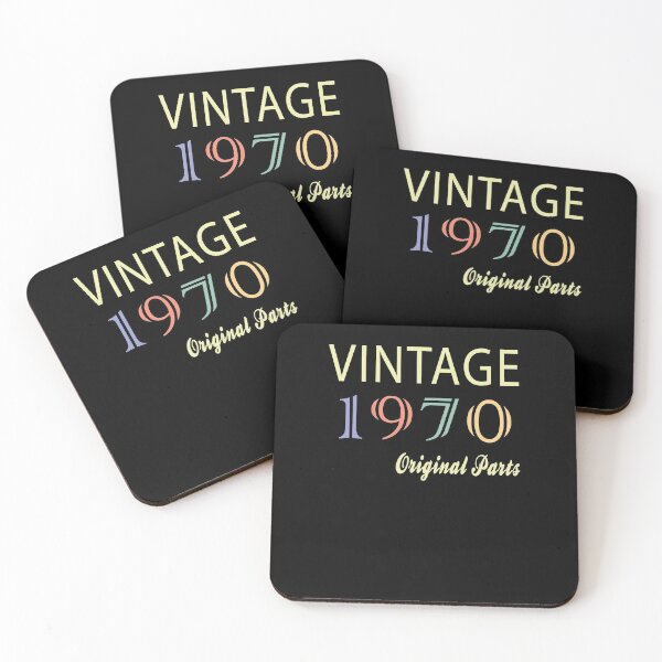 Item preview, Retro Birthday Gift Womens Vintage 1970 Original Parts Birthday Party designed and sold by ELAB27.