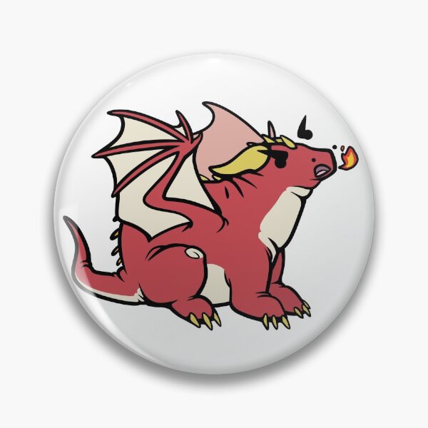 Artikelvorschau, Chonky Red Dragon entworfen und verkauft von Kassinu.