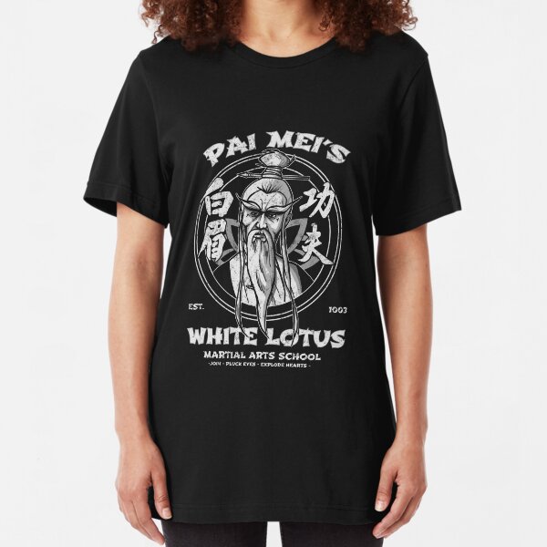 White Lotus Slim Fit T-Shirt