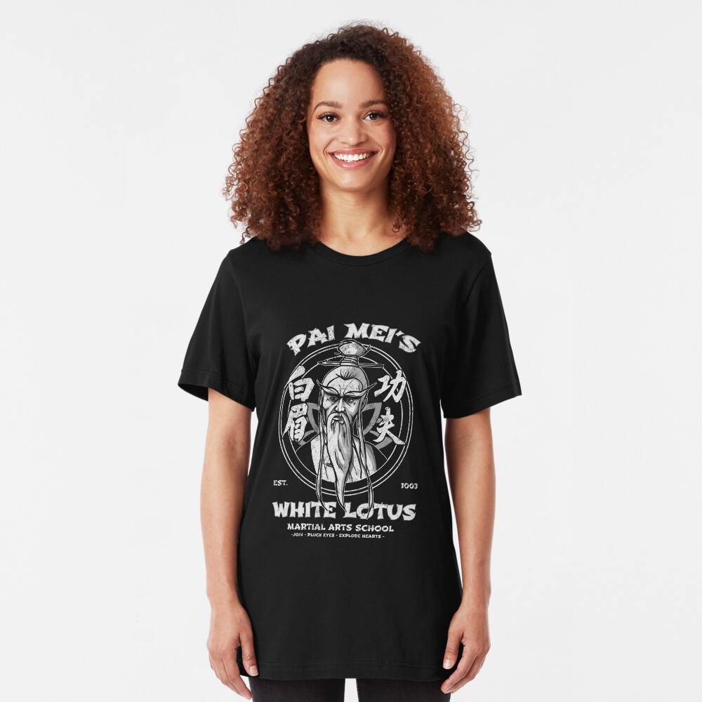 White Lotus Slim Fit T-Shirt